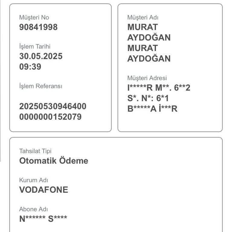 Otomatik Ödeme Talimatında Hatalı Fatura Ve İade Sorunu