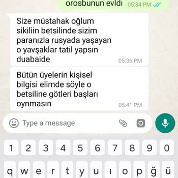 Sitede Tehdit Ve Kişisel Bilgilerin Paylaşılması Endişesi