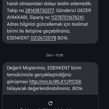 Kargo Teslim Edilmiyor, Sürekli Hatalı Bilgi Giriliyor!