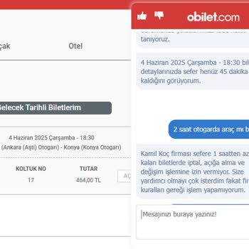 Gecikmeli Seferde Bilet İadesi Yapılmadı