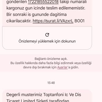 Sürat Kargo Teslimat Sözünü Yerine Getirmiyor, Müşteriyi Mağdur Ediyor