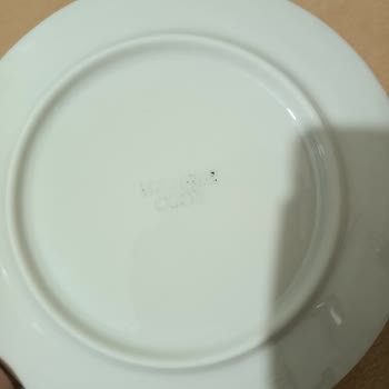 Yemek Takımı Üzerindeki Marka Yazısı İlk Yıkamada Silindi