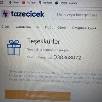 Siparişimde Gönderilen Çiçek Seçtiğimden Farklı Ve Kalitesizdi