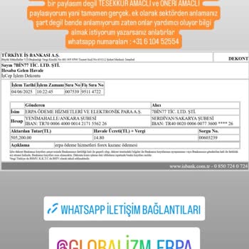 Instagram Sayfamın Erpa Holding Tarafından İzinsiz Kullanılması Hakkında Şikayet