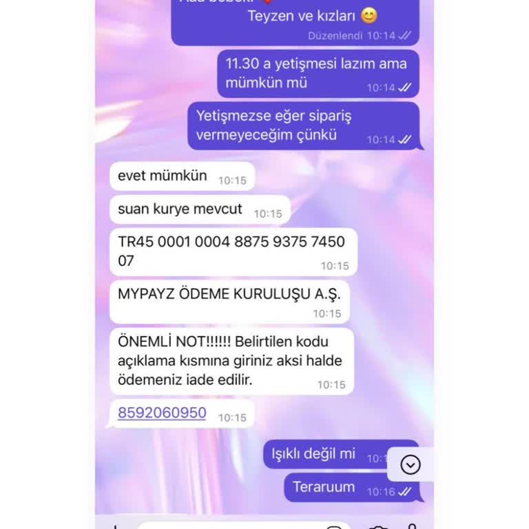 Sipariş Sonrası Yaşanan Mağduriyet Ve İletişim Sorunları