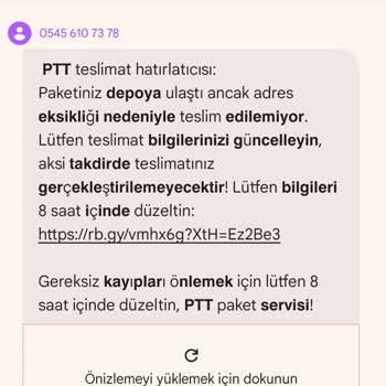 Numaramdan İzinsiz Gönderilen PTT Mesajları Hakkında Endişem