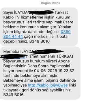 Kurulum Randevuları Aksadı, Müşteri Hizmetleri Çözüm Sunmadı