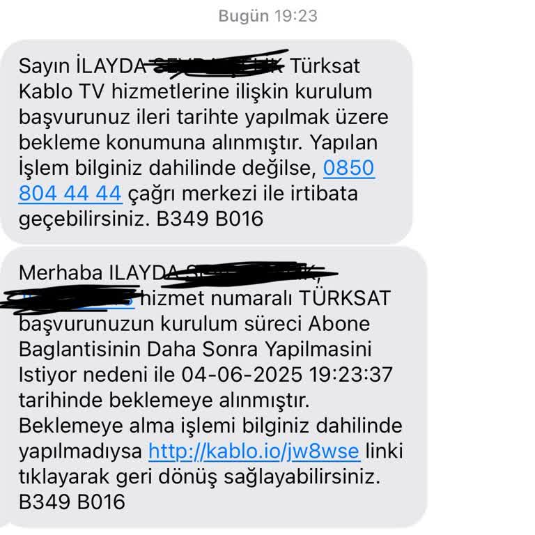 Kurulum Randevuları Aksadı, Müşteri Hizmetleri Çözüm Sunmadı