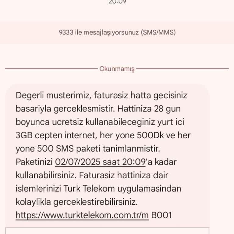 Onayım Olmadan Faturasız Hatta Geçiş Yapıldı, Mağduriyetim Giderilmiyor