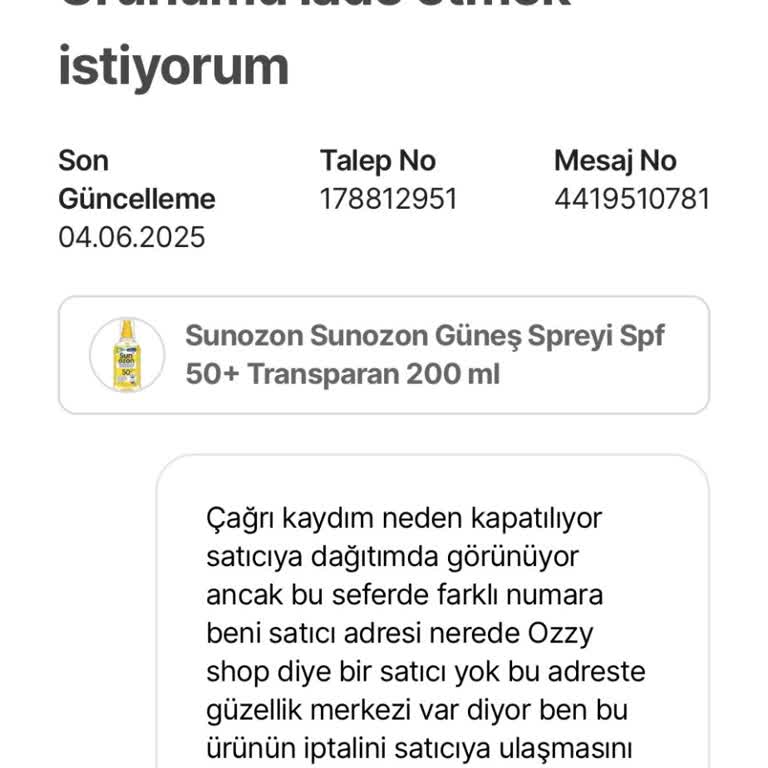 Hepsiburada'dan Aldığım Ürünü İade Edemiyorum, Mağdur Ediliyorum