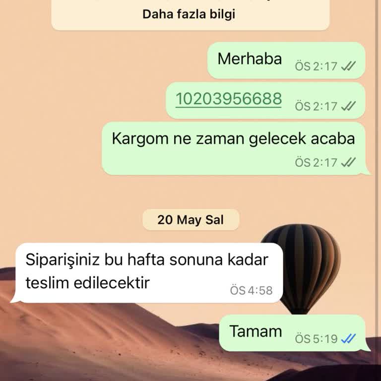 20 Gündür Teslim Edilmeyen Masa Takımı Ve Çözümsüz Destek
