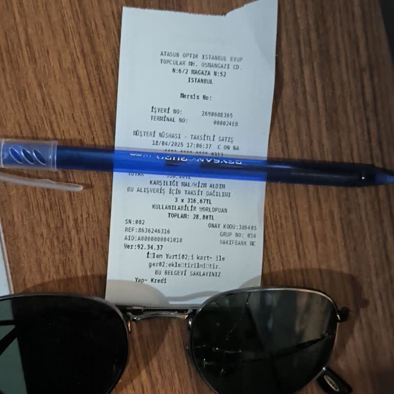 Atasun Optik'ten Gözlük Camı Teslimatında Süre Aşımı Ve İlgisizlik