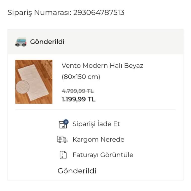 Siparişim Eksik Teslim Edildi, Ücret İadesi Yapılmıyor