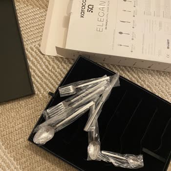 Sipariş Ettiğim Çatal Kaşık Takımı Teşhir Ürünü Olarak Gönderildi, Mağdur Oldum