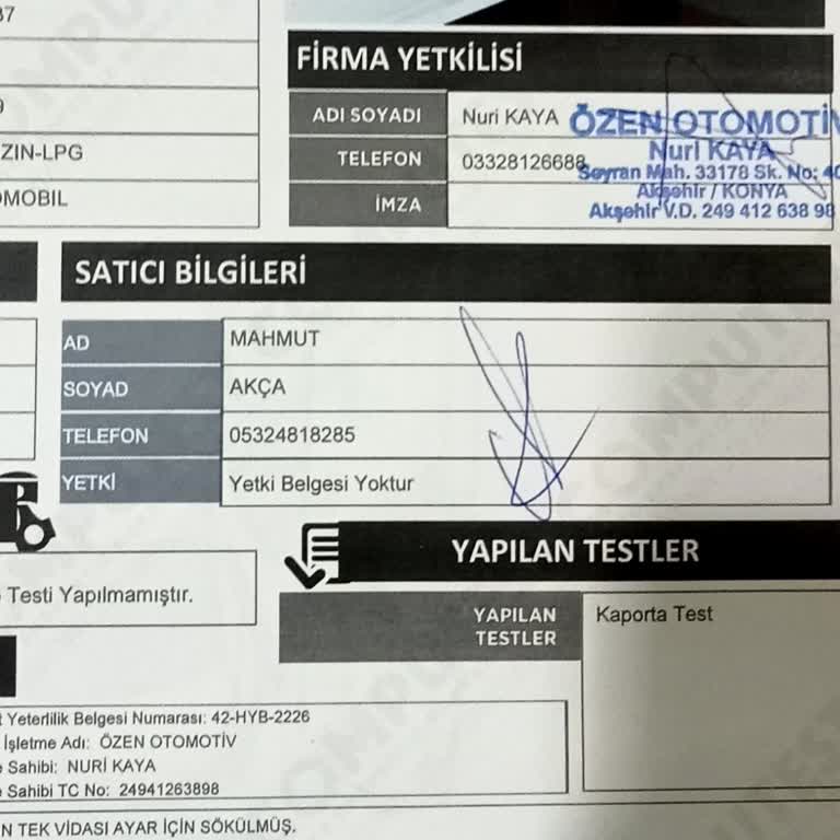 Ekspertiz Sonrası Araçta Gizli Boya Çıkması Ve Mağduriyet