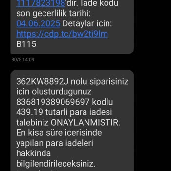 İade Edilen Tutar Eksik Ve Müşteri Hizmetlerine Ulaşılamıyor