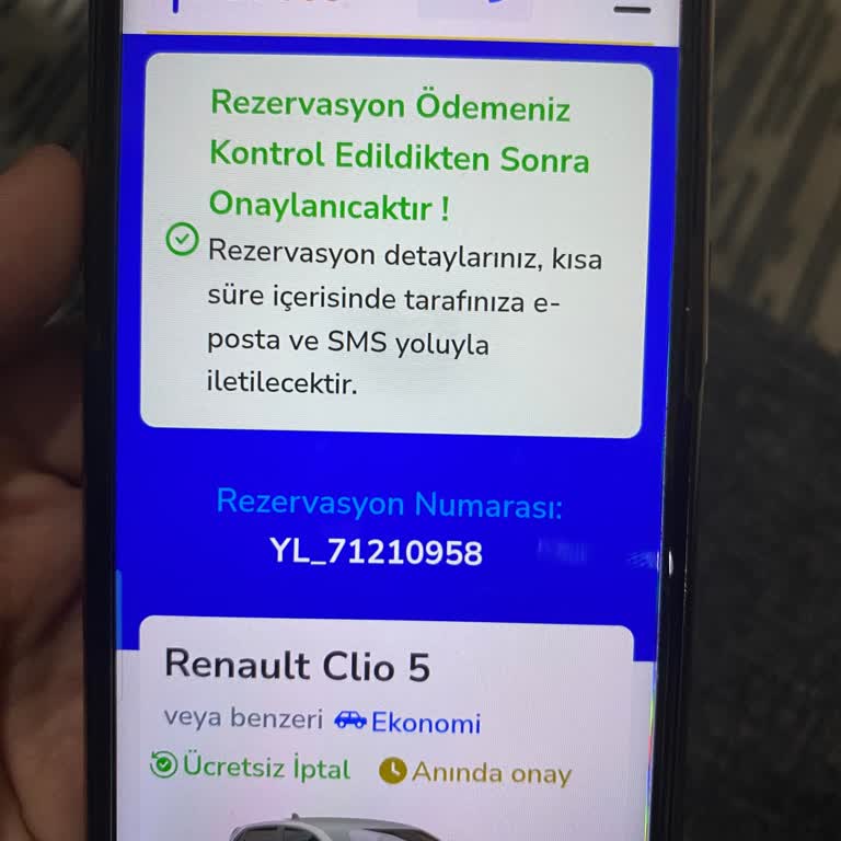 Araba Kiralama Sonrası Ek Ücret Ve İptal Sorunu