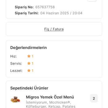 Yanlış Sipariş Teslimatı Ve İade Sürecinde Yaşanan Sorun