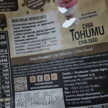 Migros’tan Alınan Chia Tohumunda Sağlık Tehlikesi Ve Yabancı Maddeler