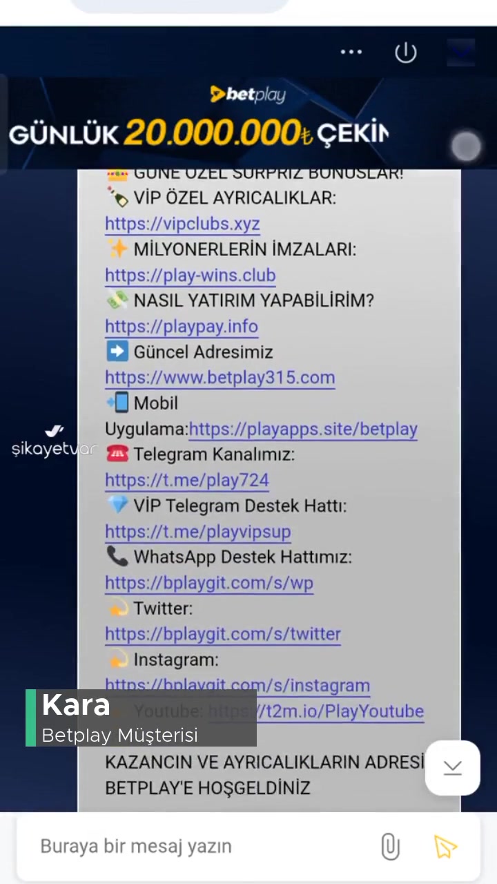 Betplay Yatırdığım Ücreti Yatırmıyor videonun kapak resmi