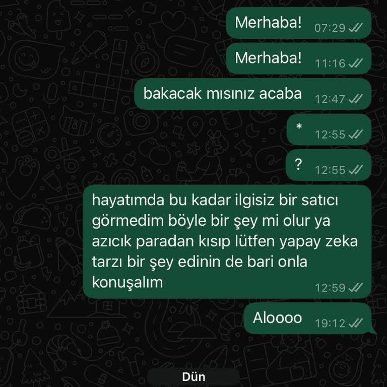 Sipariş İptali Ve İade Taleplerime Cevap Alamıyorum