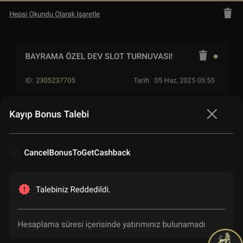 Cratos Royalbet Egt Dijital'de Slot Kazancım Eksik Ödendi Ve Bonus Verilmedi