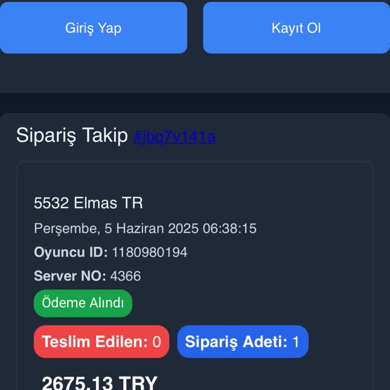 Ödeme Yapıldı, Elmaslar Hesaba Geçmedi Ve Destek Hattına Ulaşılamıyor