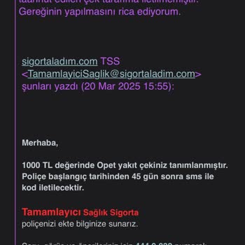 Sigorta Yenilemede Verilmeyen Kupon Ve İletişim Sorunu