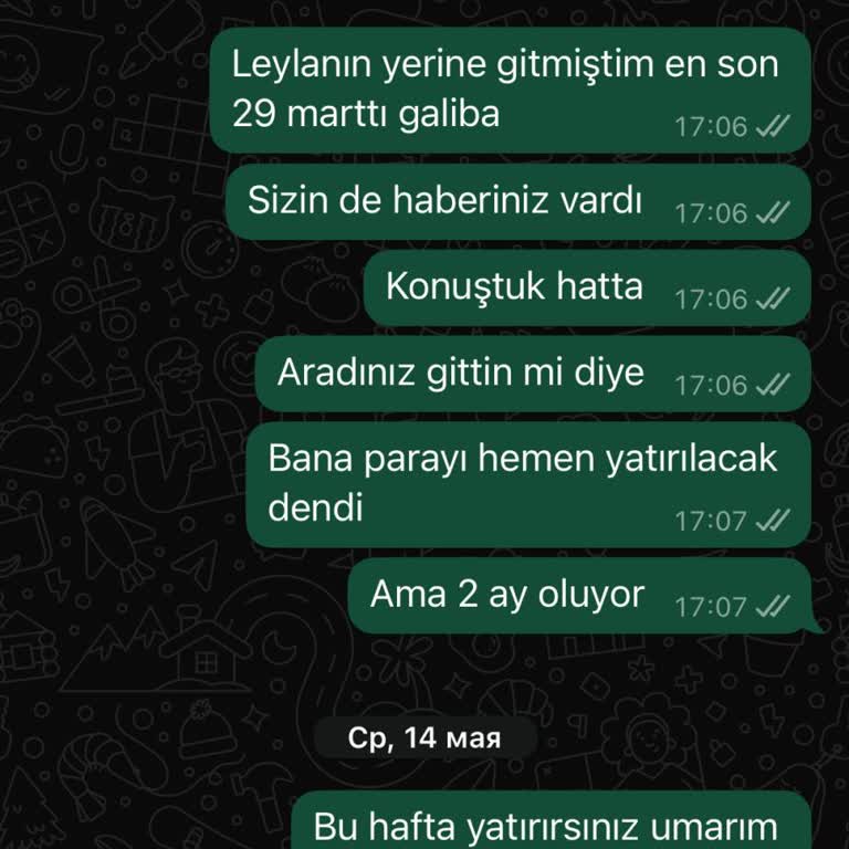 Temizlik Hizmeti Sonrası Ödemem Üç Aydır Yapılmadı