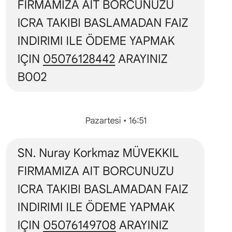 Borcum Olmadığı Halde Sahte İcra Ve Ödeme Tehdidiyle Rahatsız Ediliyorum
