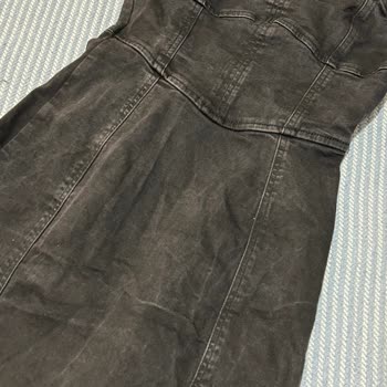 Yıkamada Deforme Olan Bershka Kot Elbise Hayal Kırıklığı Yarattı