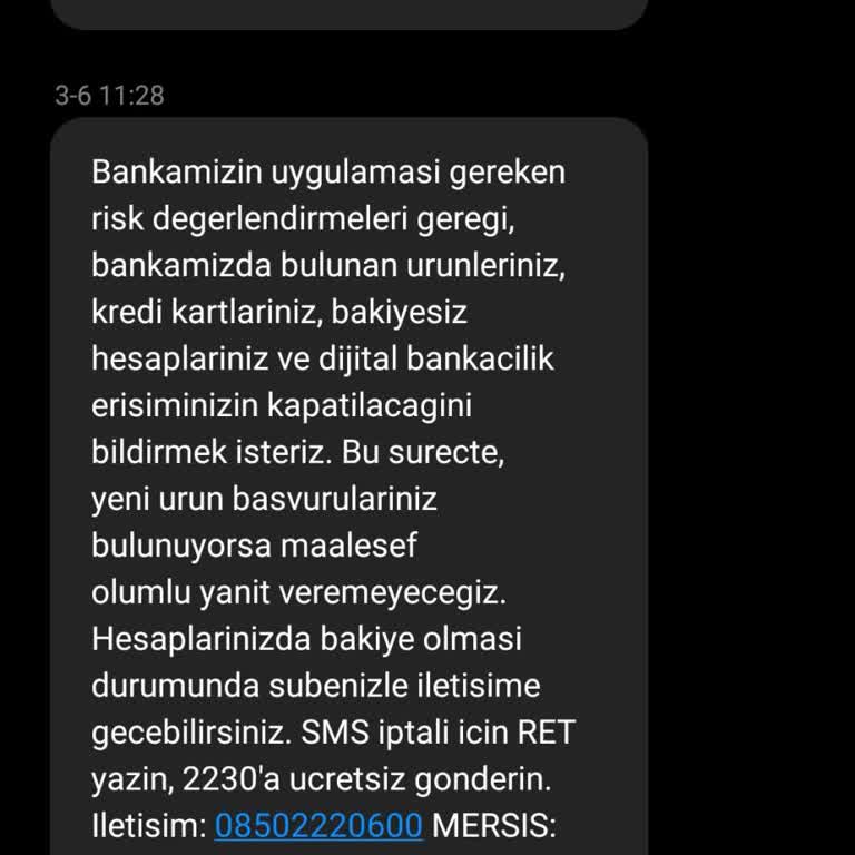 Bayram Öncesi Hesabımın Haksız Yere Kapatılması Ve Mağduriyetim