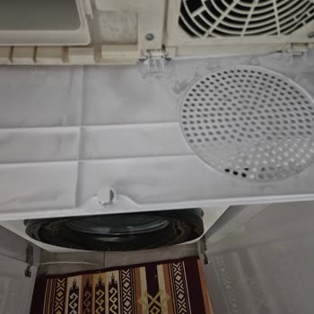 Vestel'den Kirli Ve Paketsiz Kurutma Makinesi Teslimatı