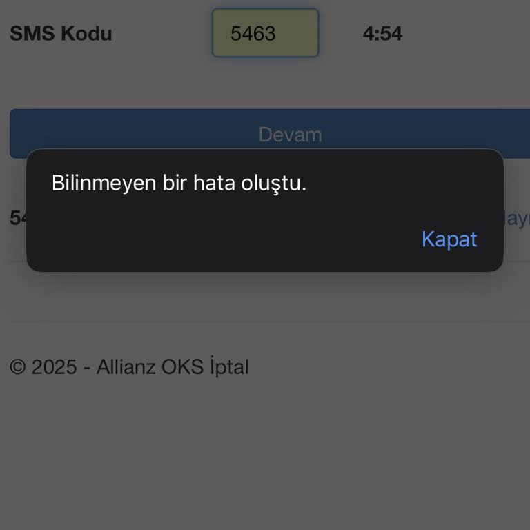 BES İptalinde Sistem Hatası Ve Müşteri Hizmetlerine Ulaşamama Sorunu
