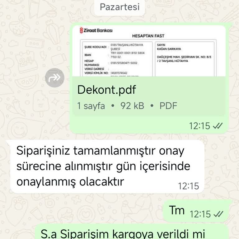 Sipariş Verilen Kaskın Teslim Edilmemesi Ve İletişim Sorunu
