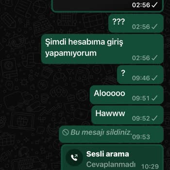 Kazanç Sonrası Hesabım Askıya Alındı Ve Destek Engelledi