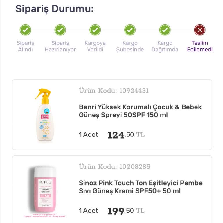 Kargom Teslim Edilmeden 'Teslim Edilmedi' Olarak İşaretlendi!