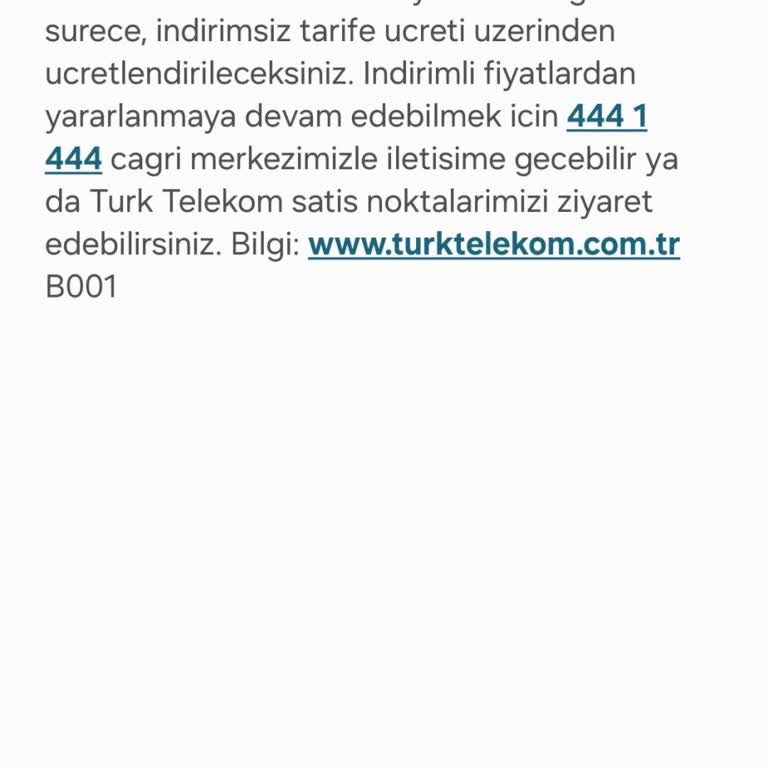 TTNET'ten Anlamsız Sabit Telefon Taahhüt Zorunluluğu Ve Yetersiz Bilgilendirme