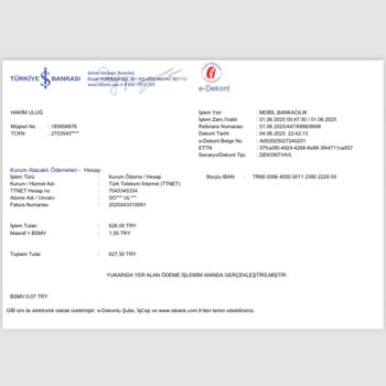 Türk Telekom'da Fatura Ve Numara Değişikliği Sorunu