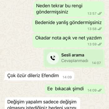 Yanlış Ürün Ve Ekstra Kargo Ücretiyle Mağdur Edildim