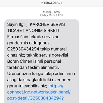 Servise Gönderdiğim Cihazdan 1 Aydır Haber Yok