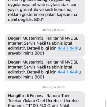 Nakil İşlemi Sonrası İnternet Kesintisi Ve Fatura Mağduriyeti