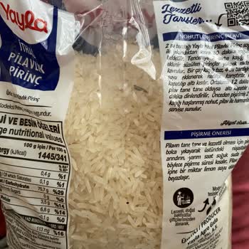 Erzak Kolisinden Çıkan Pirinçte Güve Sorunu Yaşadım