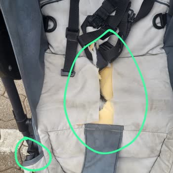 SunExpress Zwillingsbuggy ist kaputt