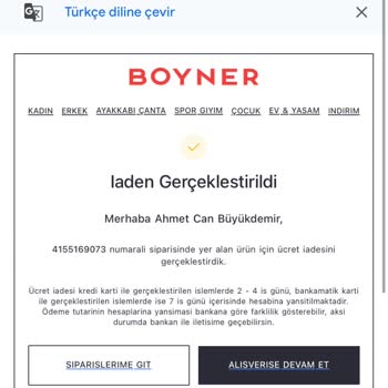 Boynerden Alınan Altın Charm İadesinde Yaşanan Mağduriyet