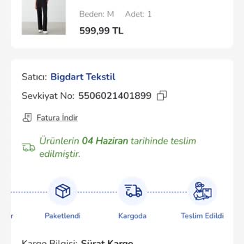 Sipariş Ettiğim Ürün Teslim Edilmedi İade İşlemi Yapılamıyor