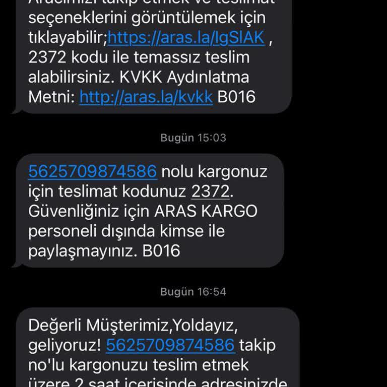 Aras Kargo'nun Teslimat Ve Bilgilendirme Sürecindeki Sorumsuzluğu