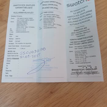 Swatch Saatte Bezel Sorunu Ve Yetersiz Servis Deneyimi