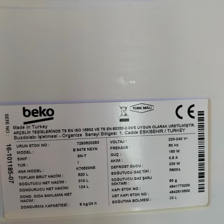 Beko Buzdolabında Sürekli Gaz Ve Motor Arızası, Yüksek Değişim Ücreti