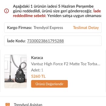 Kullanılmış Ürün Bahanesiyle İade Reddi Ve Mağduriyet